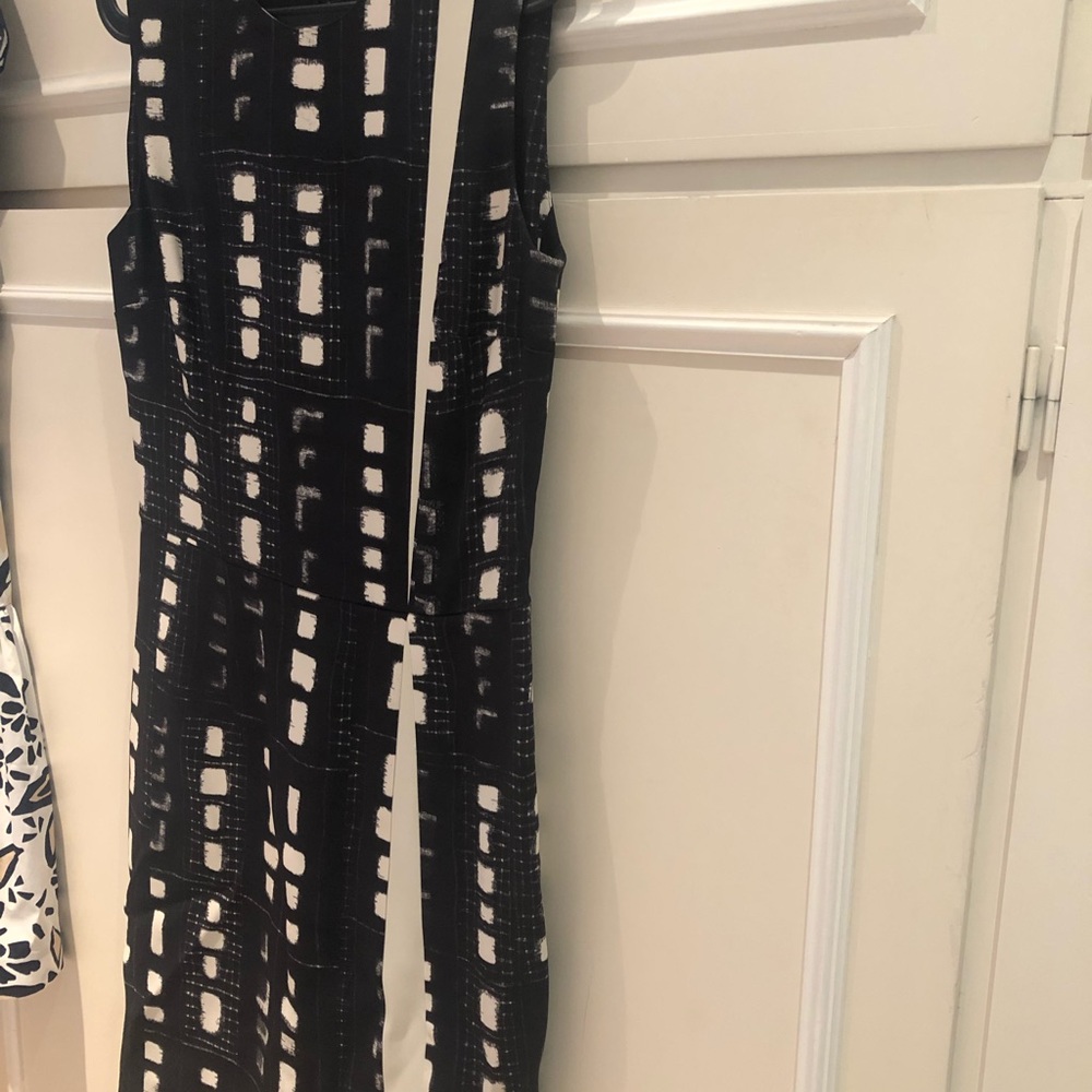 Etro black and white tube dress